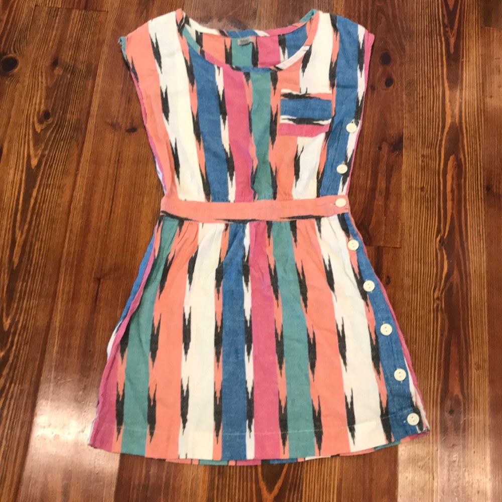 Urban outfitters cotton dress with side buttons